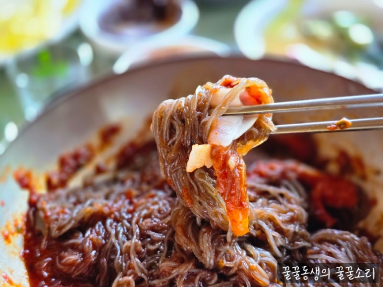 능라도회냉면 이미지
