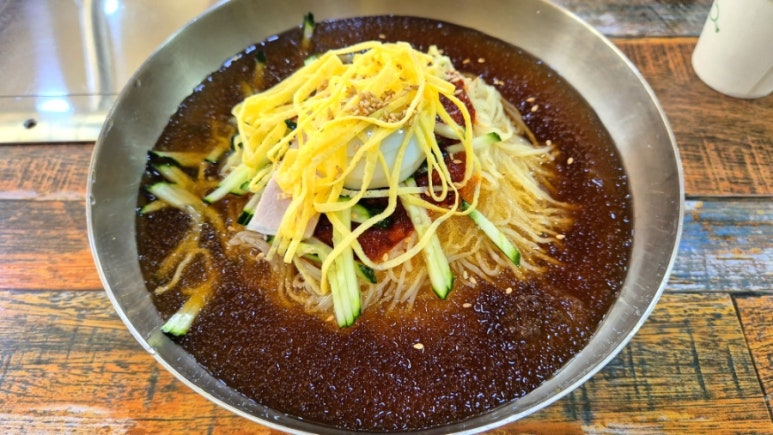 옥포밀면 이미지
