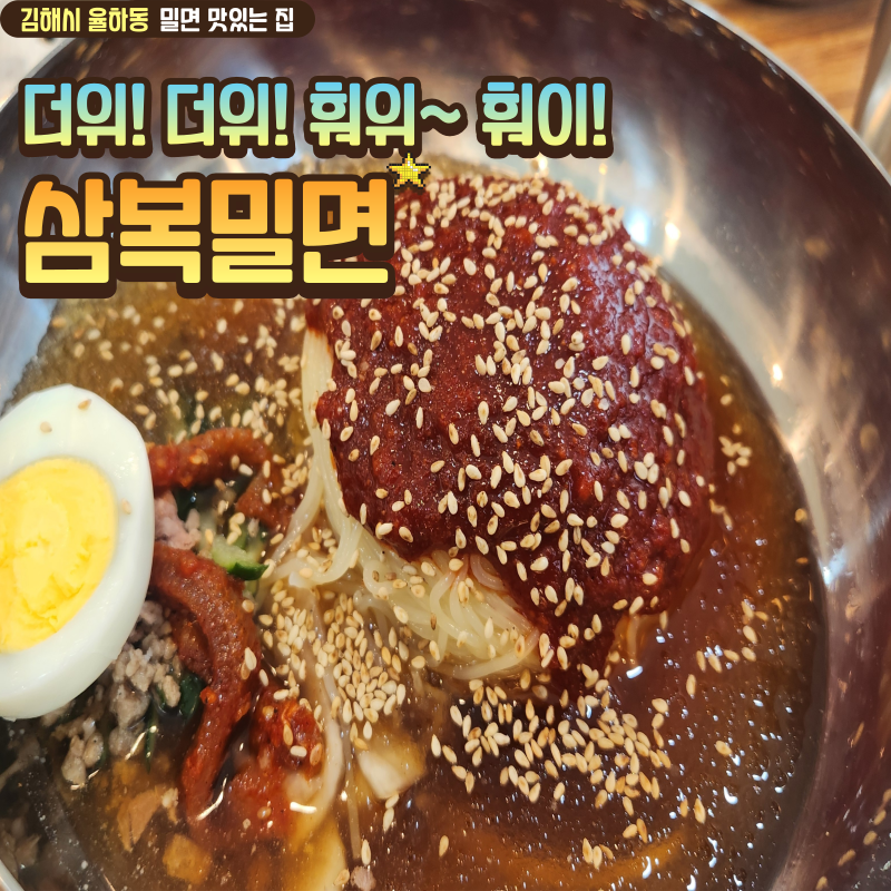 삼복밀면 이미지