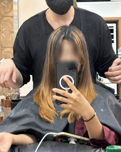 헤어마임 이미지