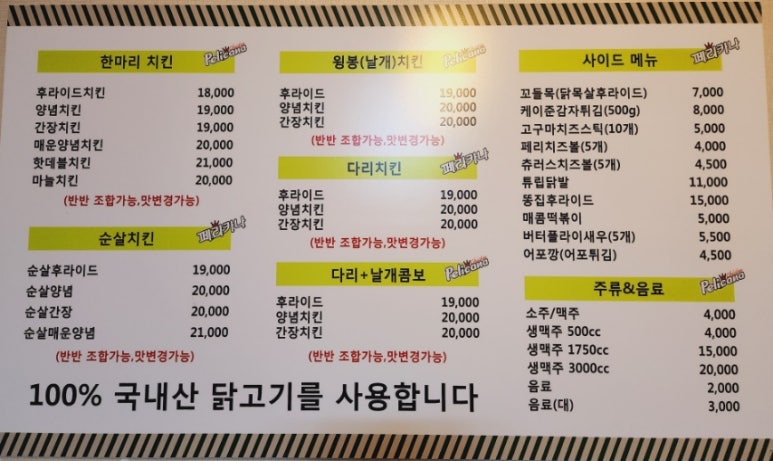 페리카나치킨왜관점 이미지