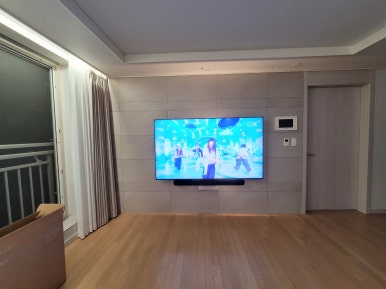 양산벽걸이티비설치강철뭉치TV 이미지