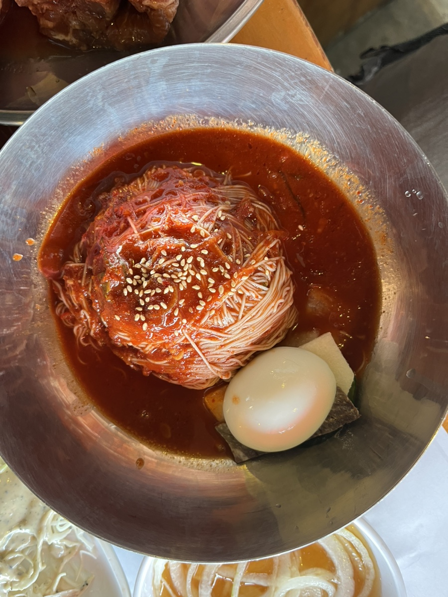 백그릇냉면 이미지