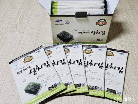 해나루명천맛김 이미지