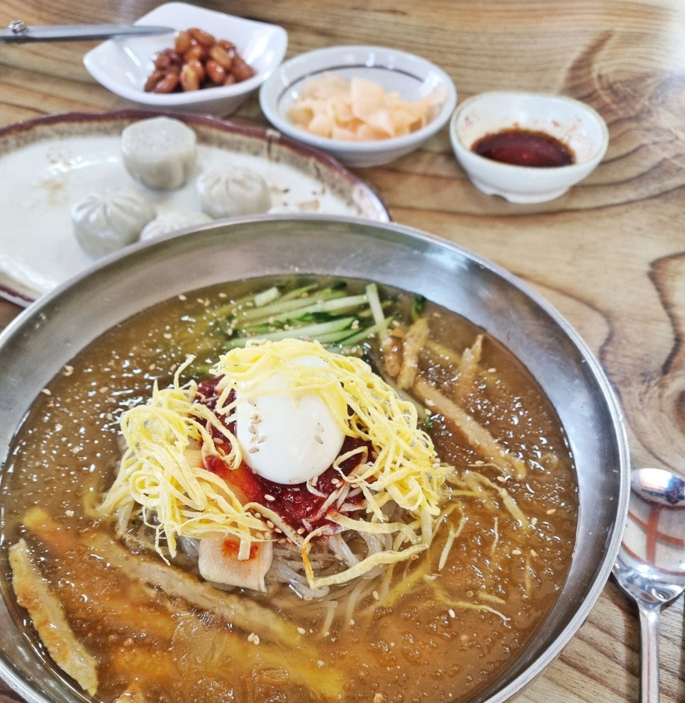 천수밀면 이미지