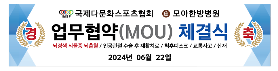 대한다문화스포츠협회 이미지