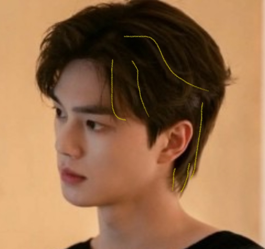 송강남성컷트 이미지