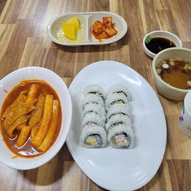 정문김밥 이미지