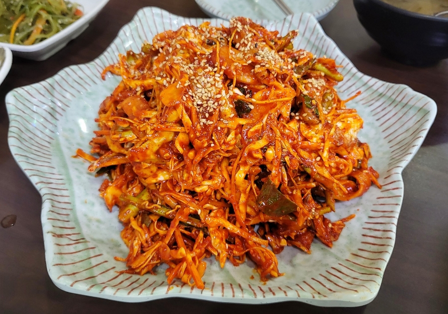 산더미회무침 이미지