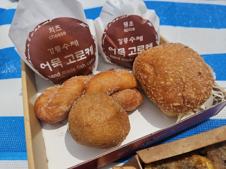 옛날추억의수제도넛꽈배기 이미지