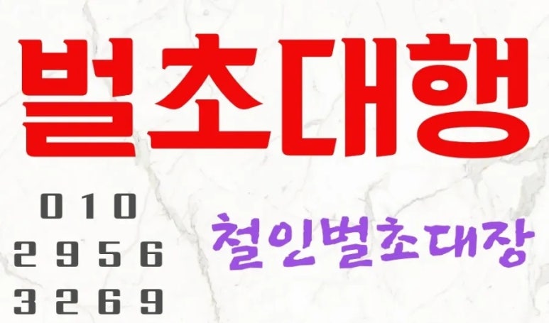 철인벌초대장 이미지
