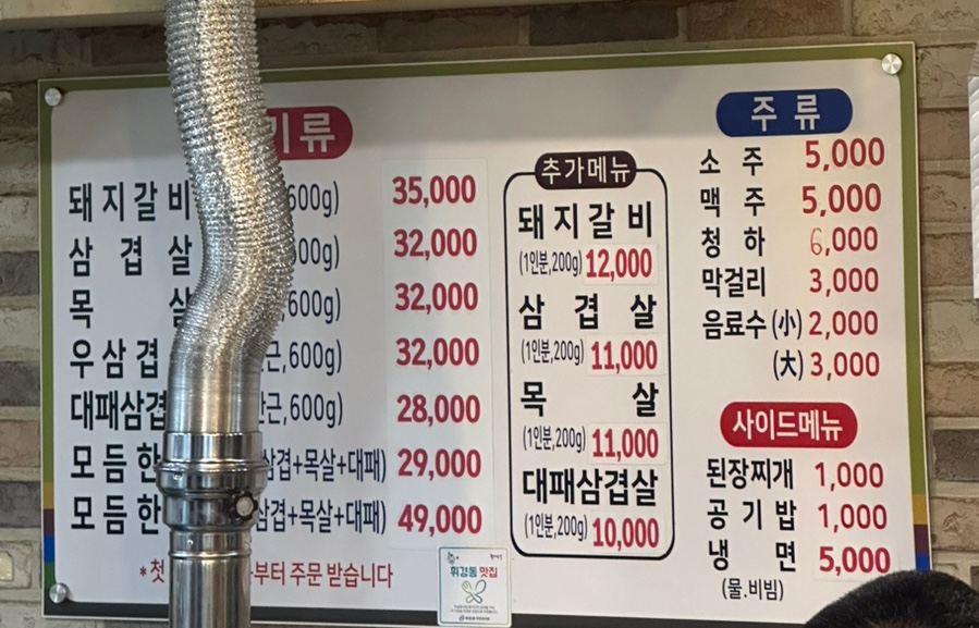 일번지대왕갈비 이미지