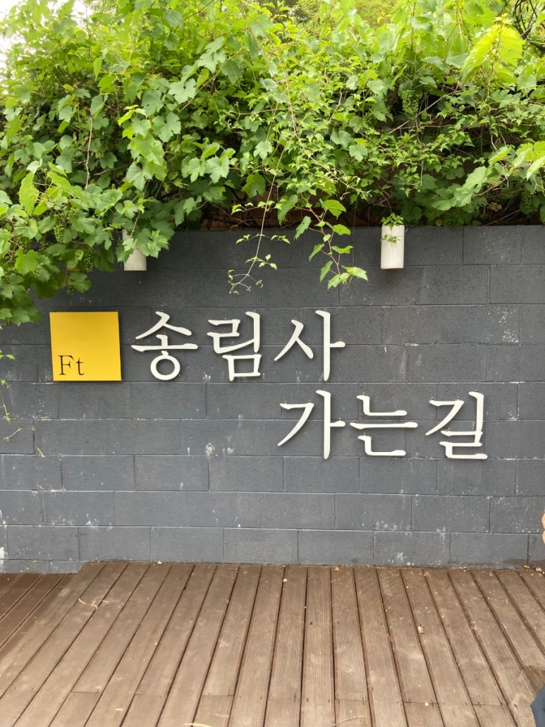 송림사가는길 이미지