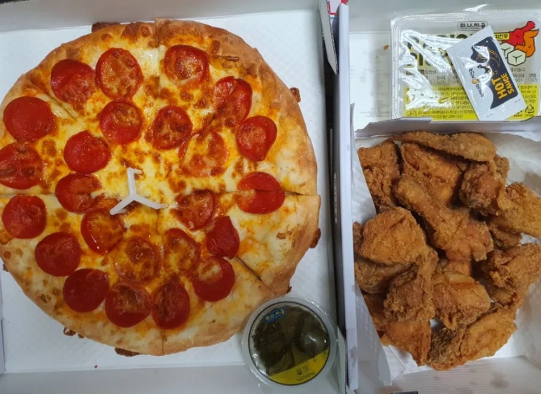인주치킨&피자 이미지