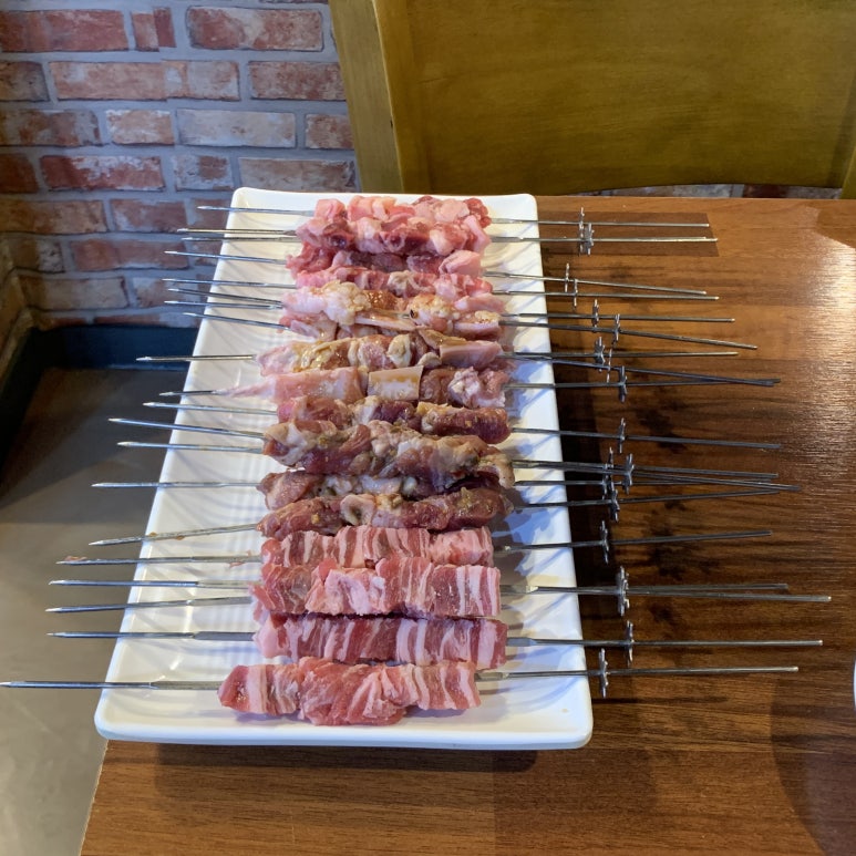 콧수염양꼬치 이미지
