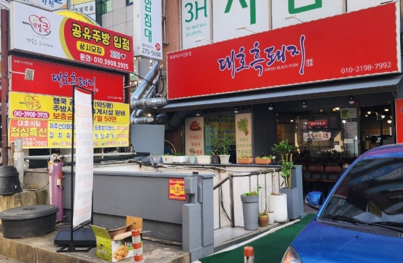 대호흑돼지 이미지