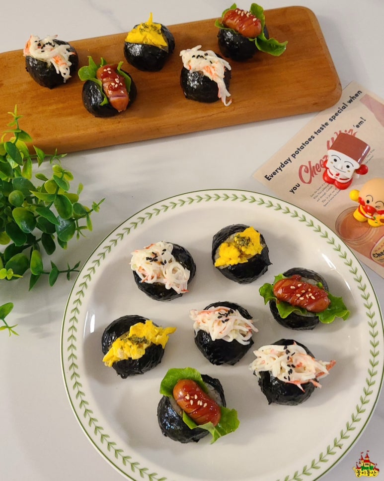 속보이는김밥 이미지