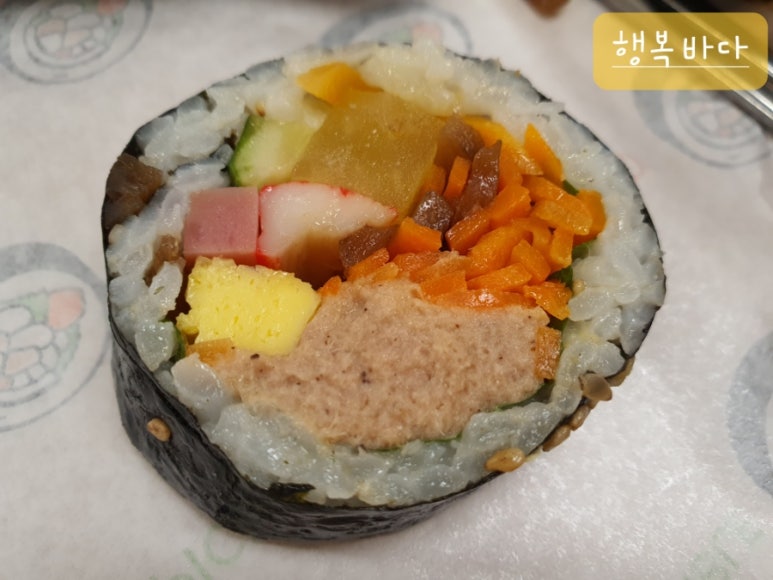 찬들김밥 이미지