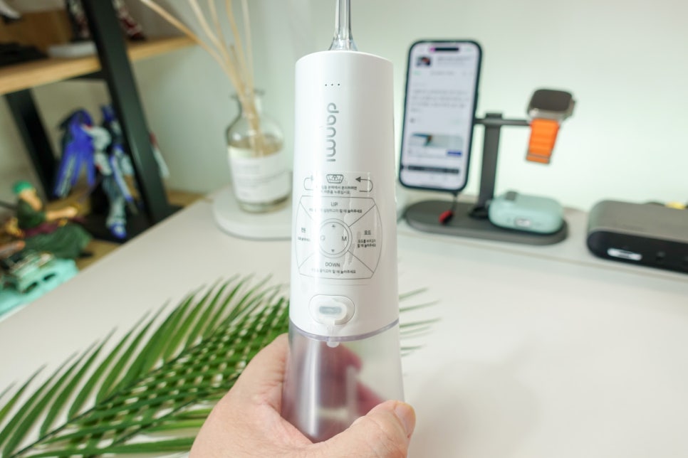 휴대용 단미 구강세정기 물치실 클린픽 300ml CLS07Y 출장지에서 사용을 해보니.. 이미지 6