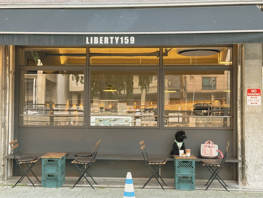 수원 매교역 애견동반카페 리버티159, 수원천 뷰 후기 — 사진 12