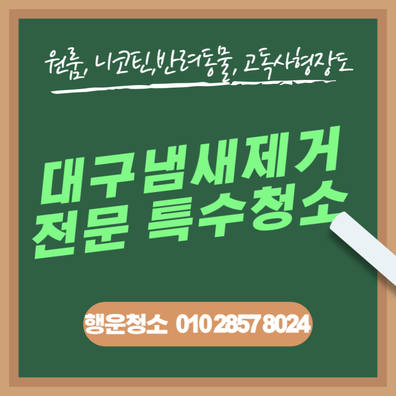 행운청소전문업체 이미지