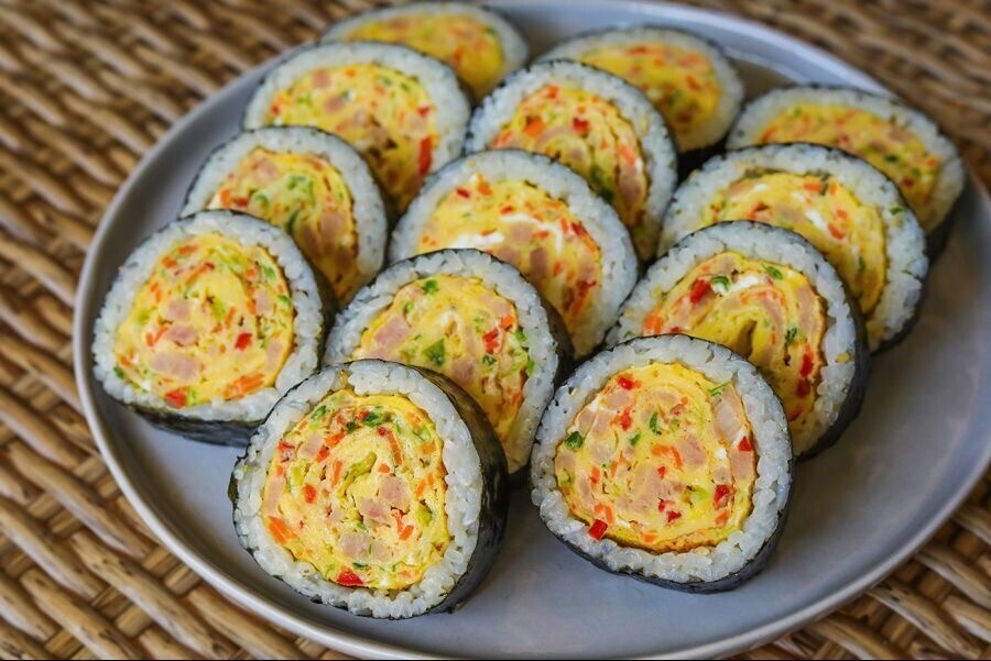 계란김밥 이미지