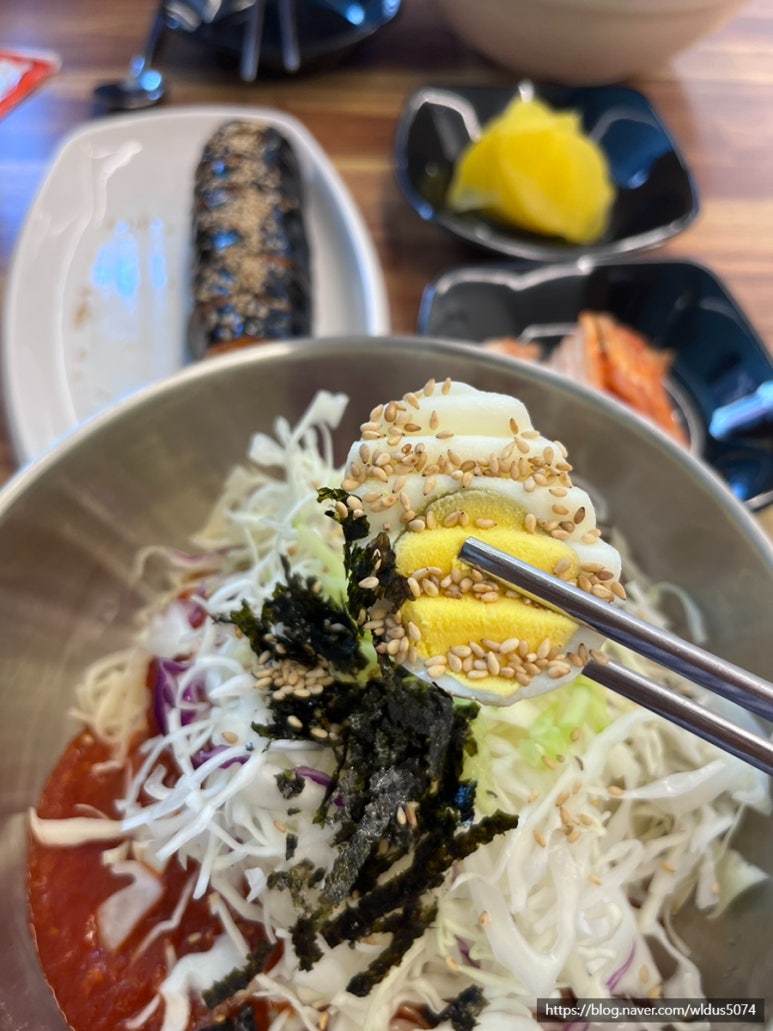 남해바다 멸치국수 이미지