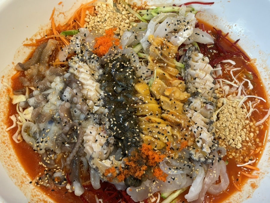 사계절물회 이미지