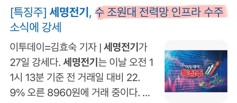 (주)세명전기 이미지