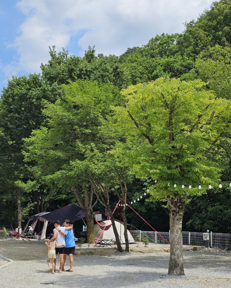 산정호수맑은물캠핑장 이미지