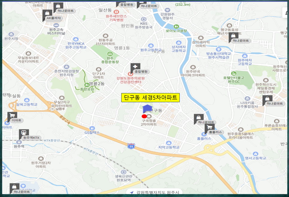 원주농협하나로마트행구점 이미지