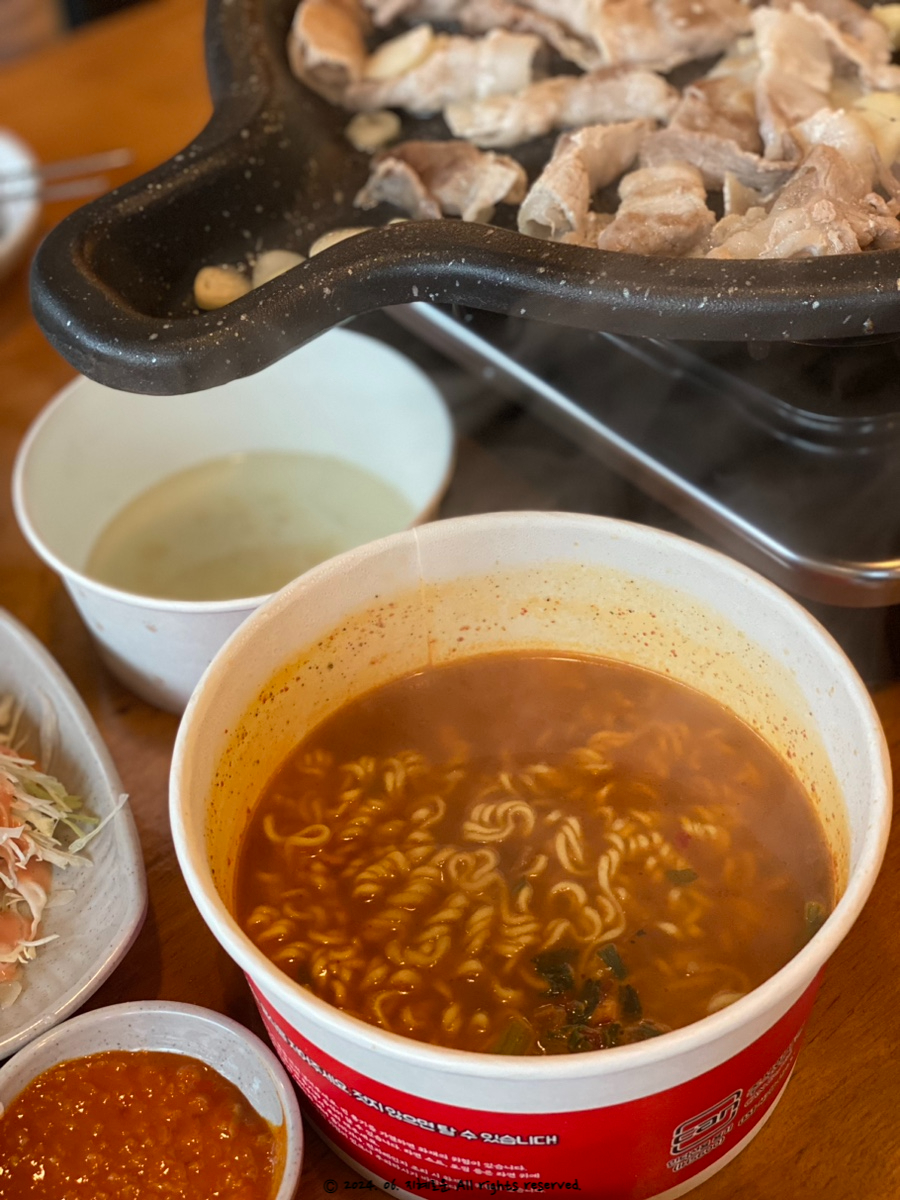 슬라이스 대패삽겹 이미지