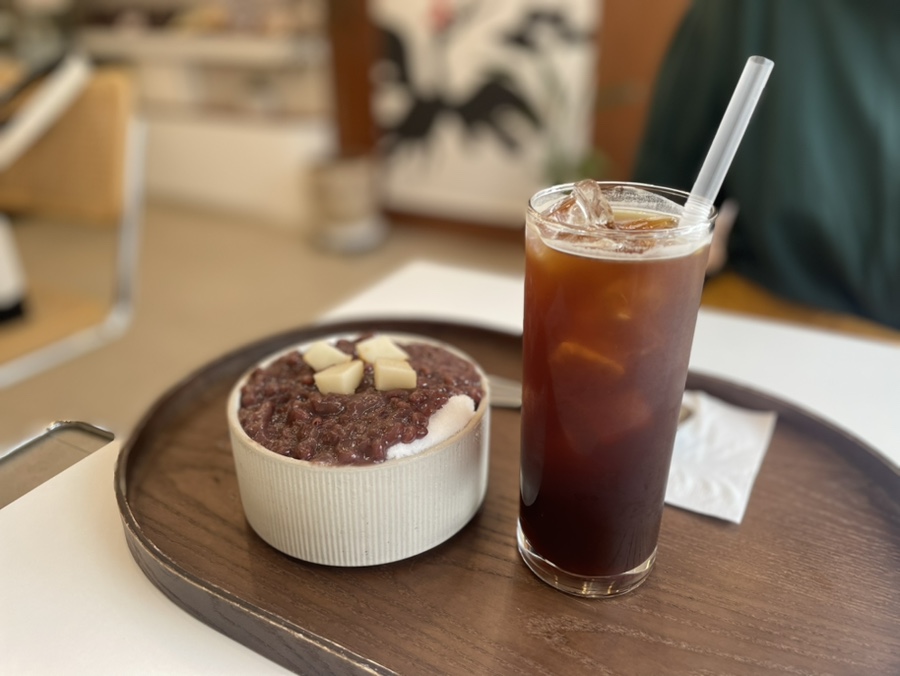 돼지팥빙수 이미지