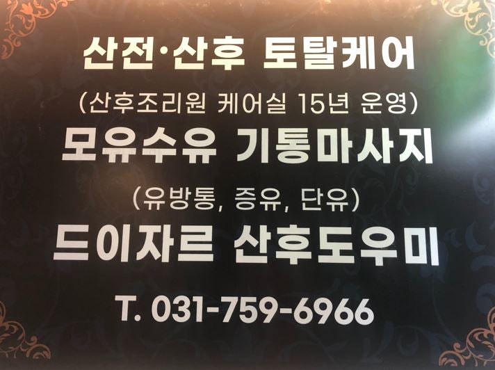 드이자르 산후도우미 이미지