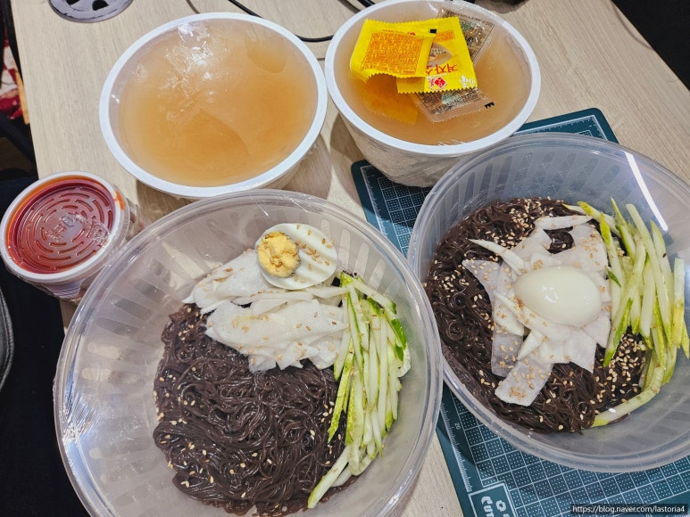 충성 칡냉면 이미지