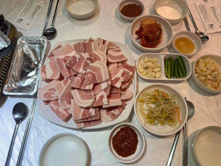 포동냉삼겹살 이미지