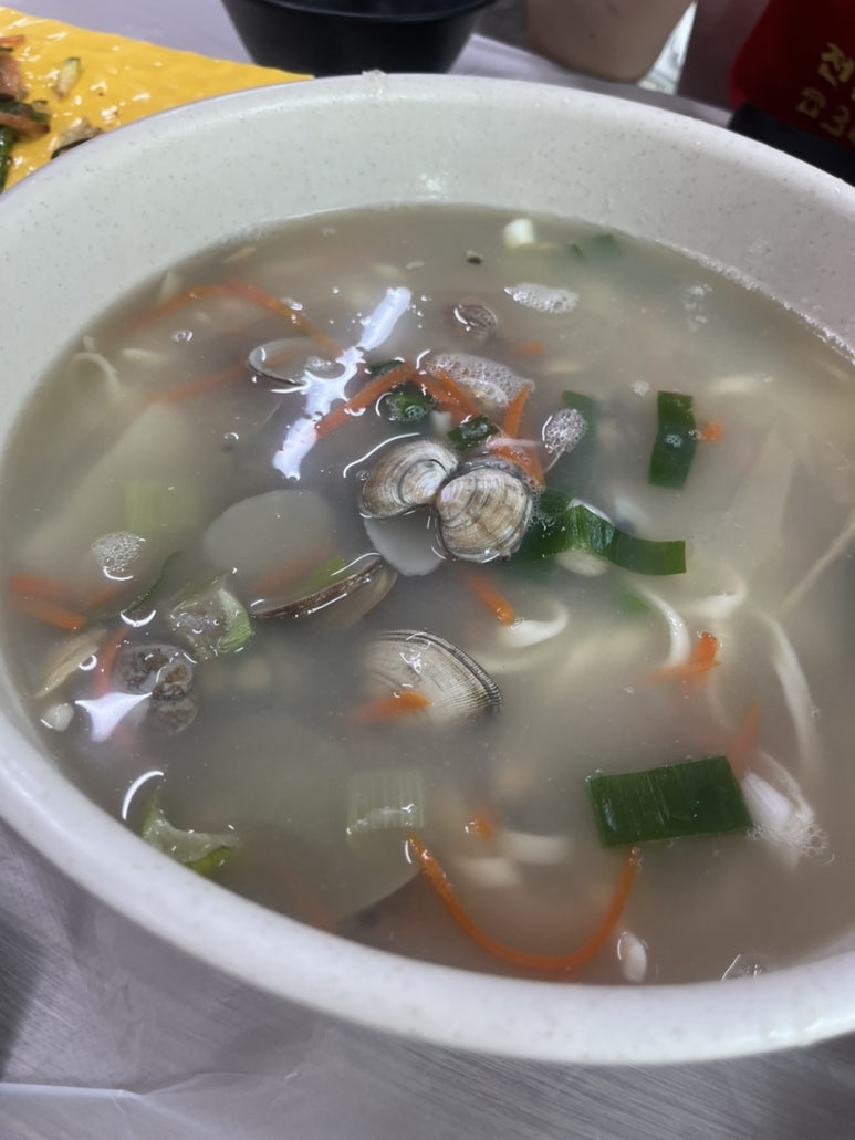 서해바지락칼국수 이미지