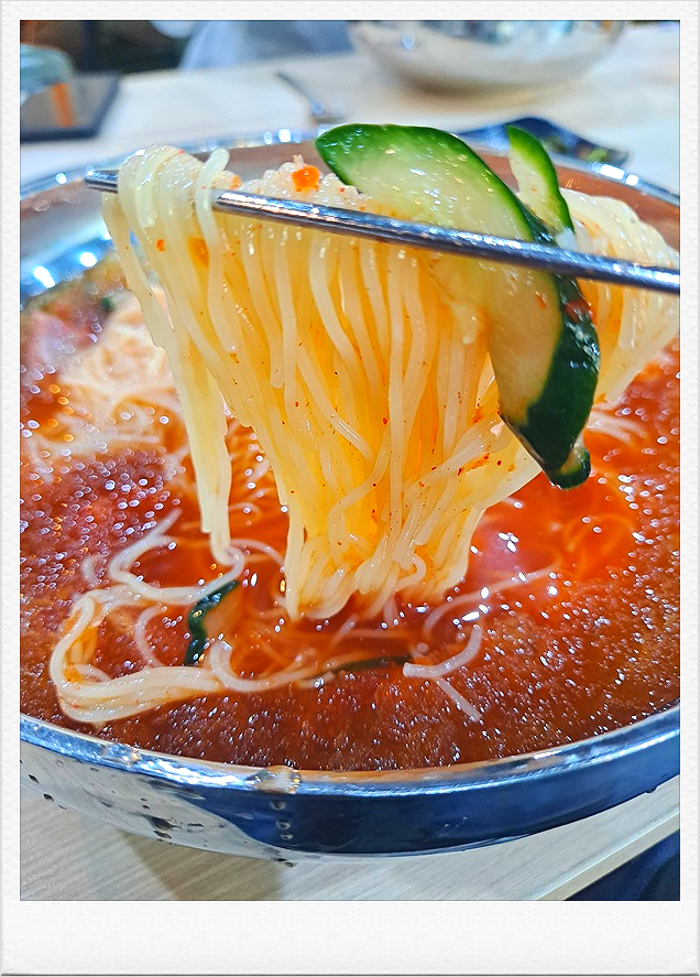 여수밀면 이미지