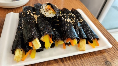 선비꼬마김밥초록 이미지