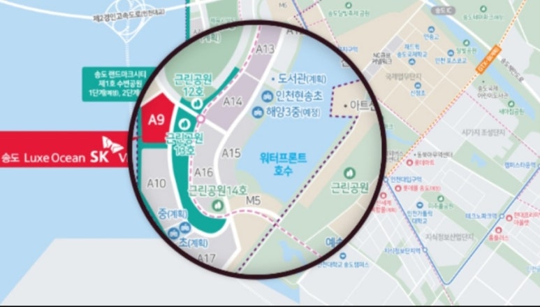 오션중학교 이미지