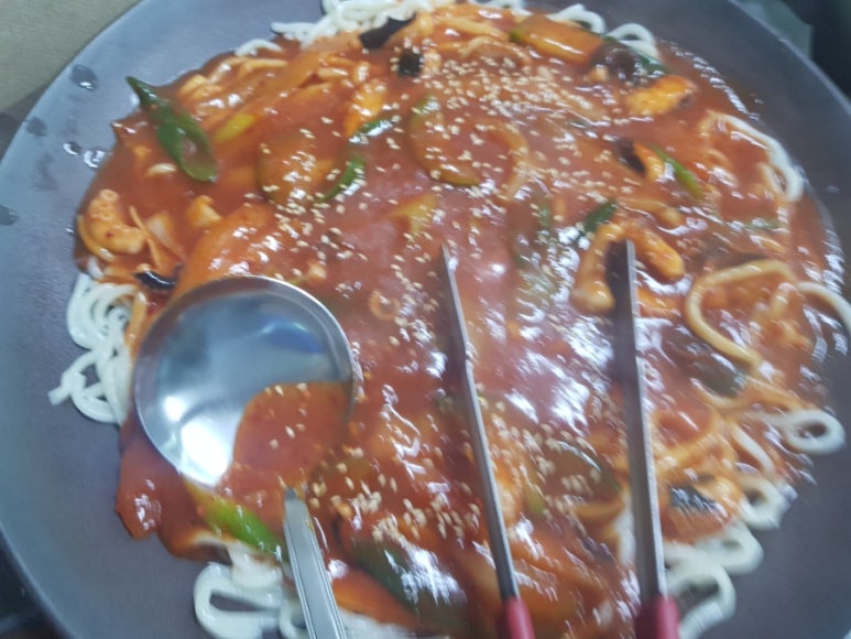 대천해물 면 낙지 칼국수 이미지