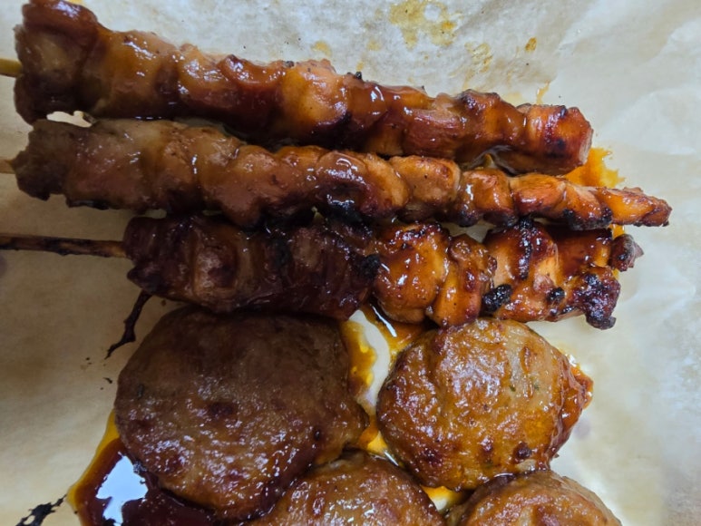 엽기닭꼬치 이미지
