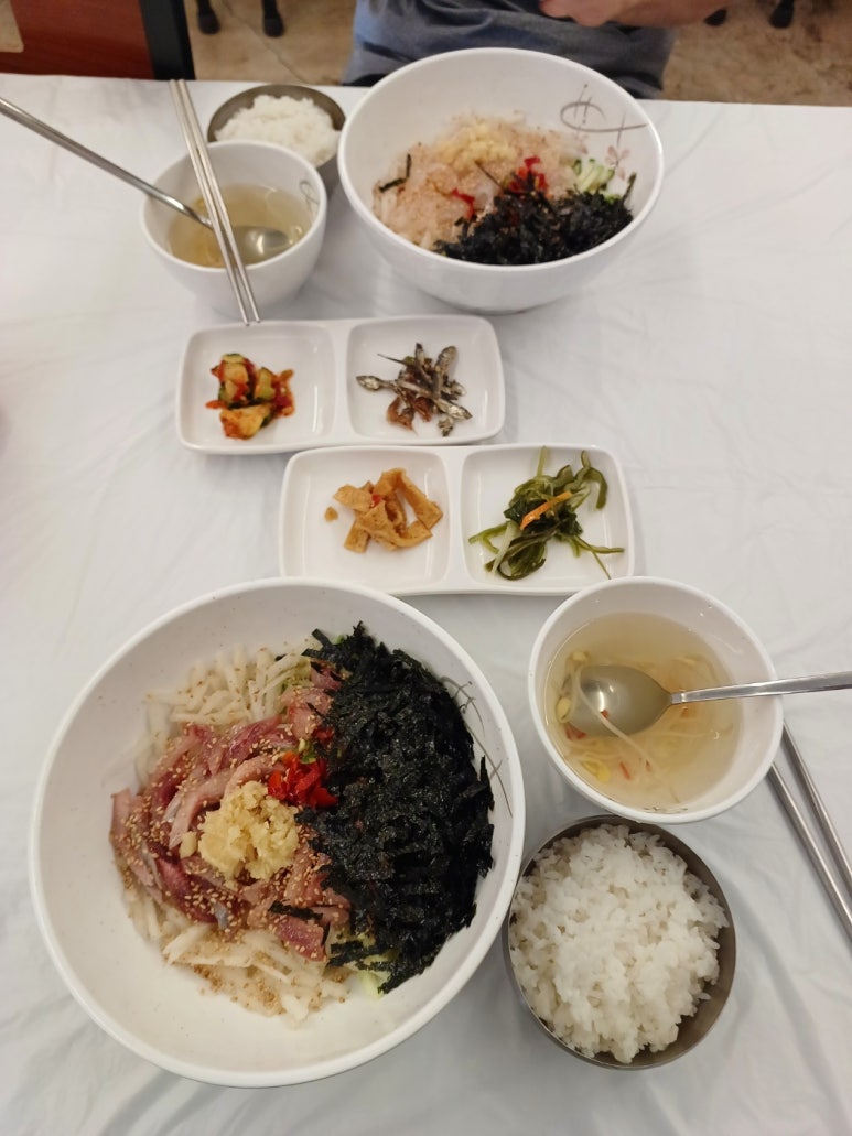 청정물회엔막회 이미지