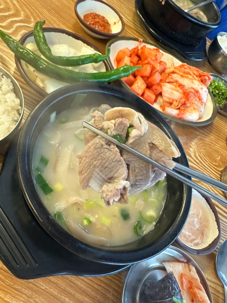 장수옥순대국 이미지