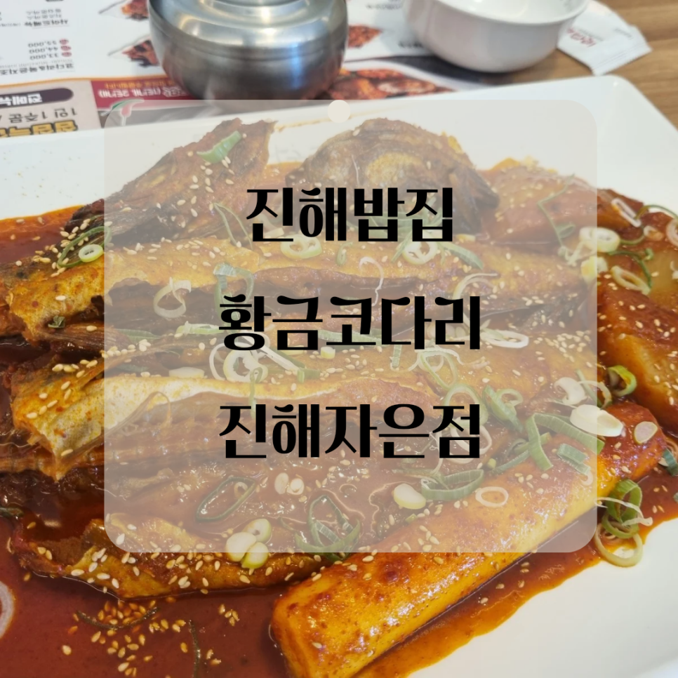 황금코다리진해자은점 이미지