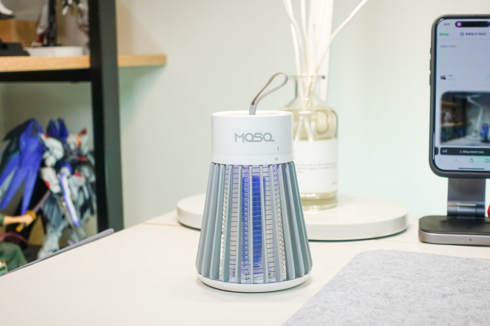 여름철 필수템 해충퇴치기 USB 모기향 모스큐 가정용 LED 모기퇴치기로 벌레 걱정 끝! 이미지 11