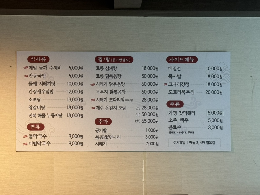 봉녀수제비 이미지