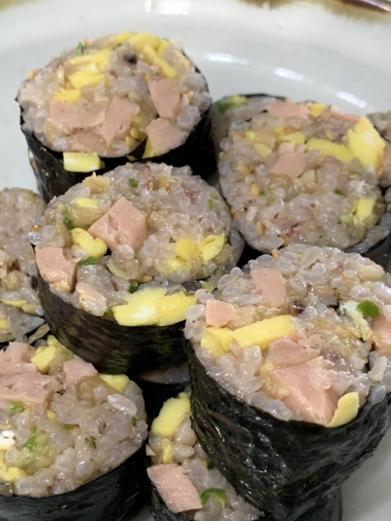 오만국시&김밥 이미지