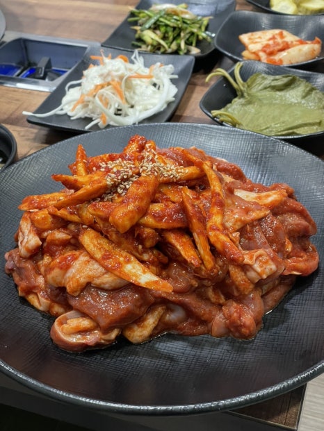 화산오리직화구이 이미지