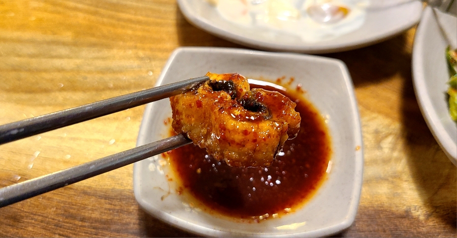 용문장어화로구이 이미지